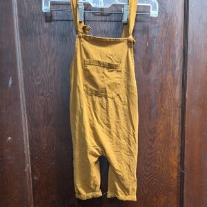 Source Unknown Mustard Kids Overalls